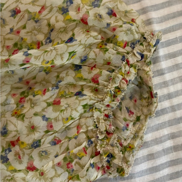 Doen Bird Top in Yellow Victorian XS - Picture 4 of 5